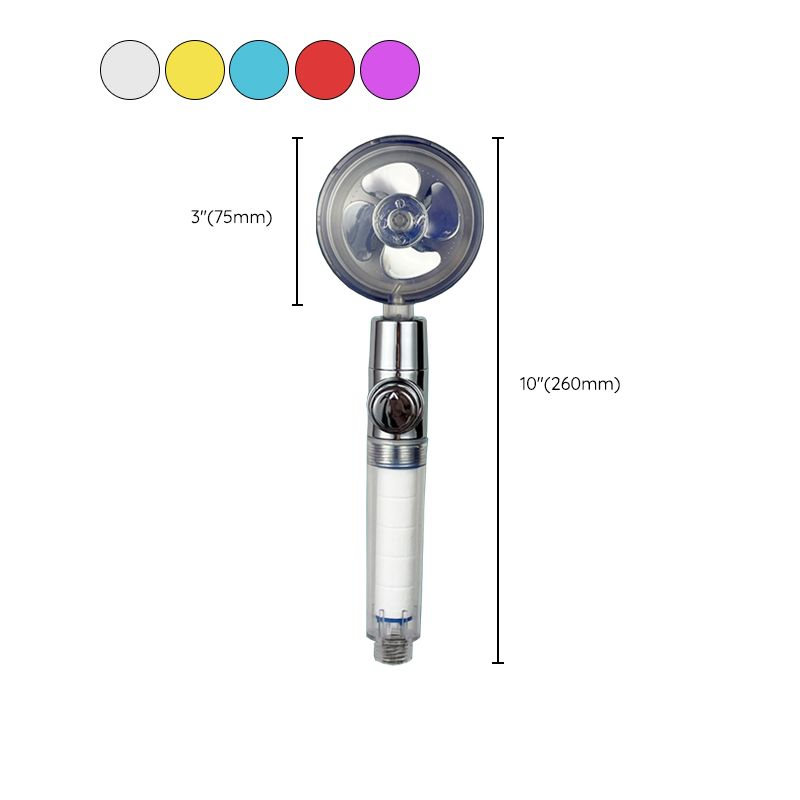 Modern Style Shower Head Wall-mounted Plastic Handheld Shower Head Clearhalo 'Bathroom Remodel & Bathroom Fixtures' 'Home Improvement' 'home_improvement' 'home_improvement_shower_heads' 'Shower Heads' 'shower_heads' 'Showers & Bathtubs Plumbing' 'Showers & Bathtubs' 1200x1200_9d5f65c5-3006-4bb4-9f8d-c8f5b7a37ed0