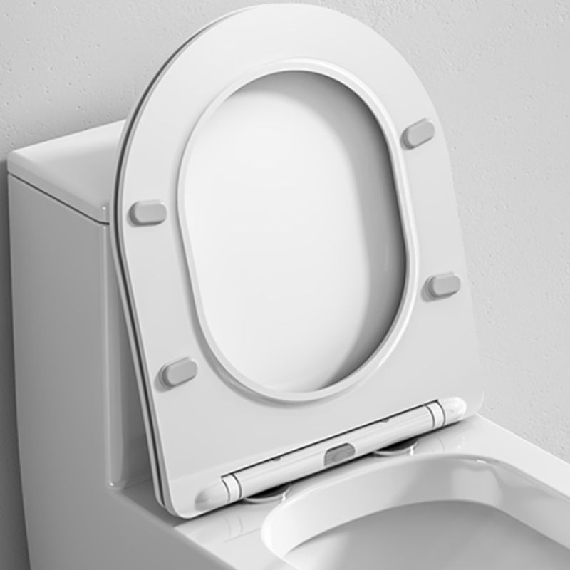 Modern White Floor Mounted Toilet Slow Close Seat Included Toilet Bowl for Bathroom Clearhalo 'Bathroom Remodel & Bathroom Fixtures' 'Home Improvement' 'home_improvement' 'home_improvement_toilets' 'Toilets & Bidets' 'Toilets' 1200x1200_9d65313f-176a-4af0-b282-0ce0153385a5
