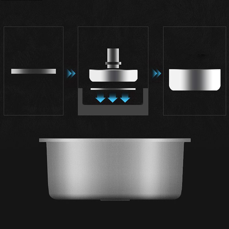 Modern Style Kitchen Sink Dirt Resistant Drop-In Kitchen Sink with Drain Assembly Clearhalo 'Home Improvement' 'home_improvement' 'home_improvement_kitchen_sinks' 'Kitchen Remodel & Kitchen Fixtures' 'Kitchen Sinks & Faucet Components' 'Kitchen Sinks' 'kitchen_sinks' 1200x1200_9d697361-82c0-486d-bf85-25099ed81f60