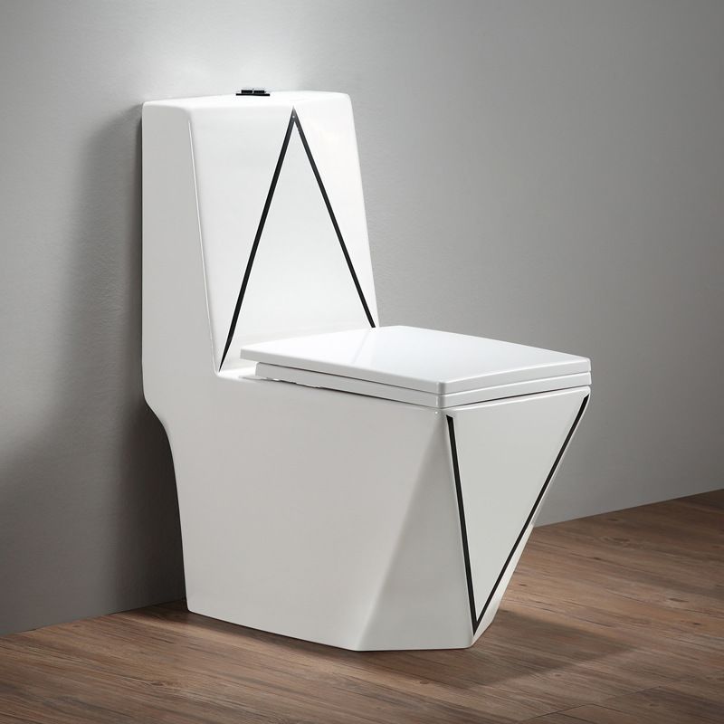 Modern Siphon Jet Toilet Bowl All-In-One Floor Mounted Urine Toilet Clearhalo 'Bathroom Remodel & Bathroom Fixtures' 'Home Improvement' 'home_improvement' 'home_improvement_toilets' 'Toilets & Bidets' 'Toilets' 1200x1200_9d71105d-42fe-41ed-ba8c-24296ea9a7eb