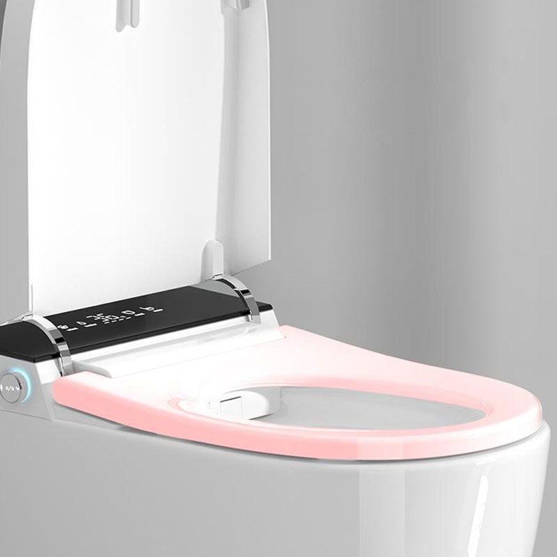 Modern 17.52" H Electronic Toilet Elongated Floor Standing Bidet Clearhalo 'Bathroom Remodel & Bathroom Fixtures' 'Bidets' 'Home Improvement' 'home_improvement' 'home_improvement_bidets' 'Toilets & Bidets' 1200x1200_9d842448-71e3-41e5-afc7-6f91af2739f0