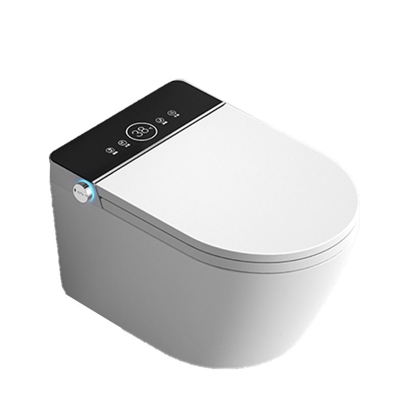 Contemporary Wall Mount Flush Toilet Heated Seat Included Urine Toilet for Washroom Clearhalo 'Bathroom Remodel & Bathroom Fixtures' 'Home Improvement' 'home_improvement' 'home_improvement_toilets' 'Toilets & Bidets' 'Toilets' 1200x1200_9d927cde-6146-4577-9537-1cf2a09a14dc