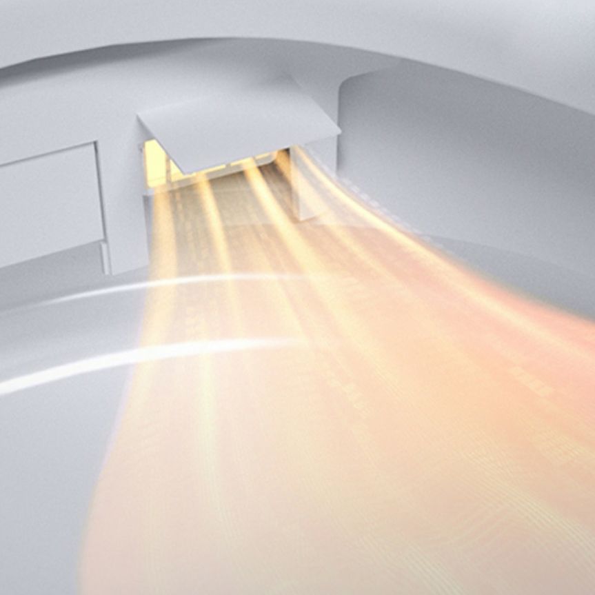 White Ceramic Wall Mounted Bidet Stain Resistant with Heated Seat Clearhalo 'Bathroom Remodel & Bathroom Fixtures' 'Bidets' 'Home Improvement' 'home_improvement' 'home_improvement_bidets' 'Toilets & Bidets' 1200x1200_9da8b3d0-ebec-4424-88dc-fb70a32385ee