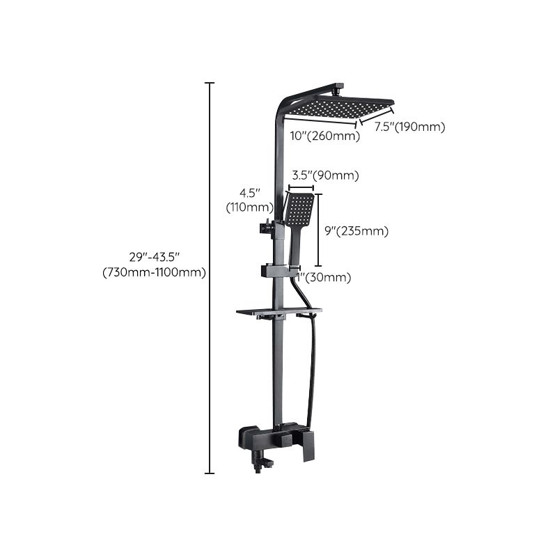 Black Shower Set Full Constant Temperature Copper Bathroom Lift Bath Booster Shower Head Clearhalo 'Bathroom Remodel & Bathroom Fixtures' 'Home Improvement' 'home_improvement' 'home_improvement_shower_faucets' 'Shower Faucets & Systems' 'shower_faucets' 'Showers & Bathtubs Plumbing' 'Showers & Bathtubs' 1200x1200_9daba3d3-ff38-4967-84cb-92fb8619b7aa