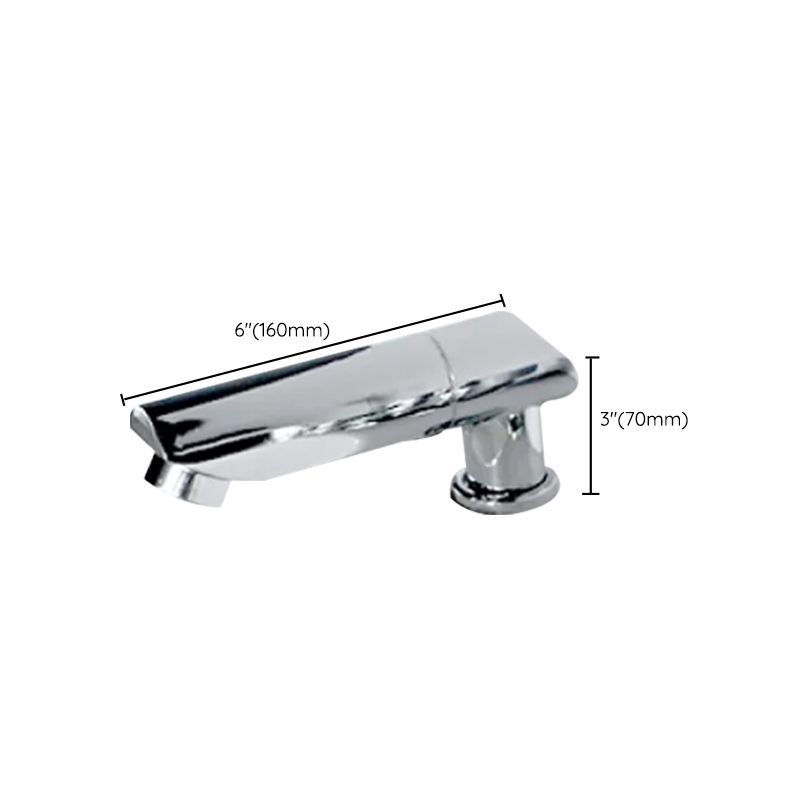 Deck Mounted Copper Roman Tub Faucet Low Arc Roman Tub Filler Trim Clearhalo 'Bathroom Remodel & Bathroom Fixtures' 'Bathtub Faucets' 'bathtub_faucets' 'Home Improvement' 'home_improvement' 'home_improvement_bathtub_faucets' 1200x1200_9dba9de9-f71d-4e59-9f93-c26114e9286a