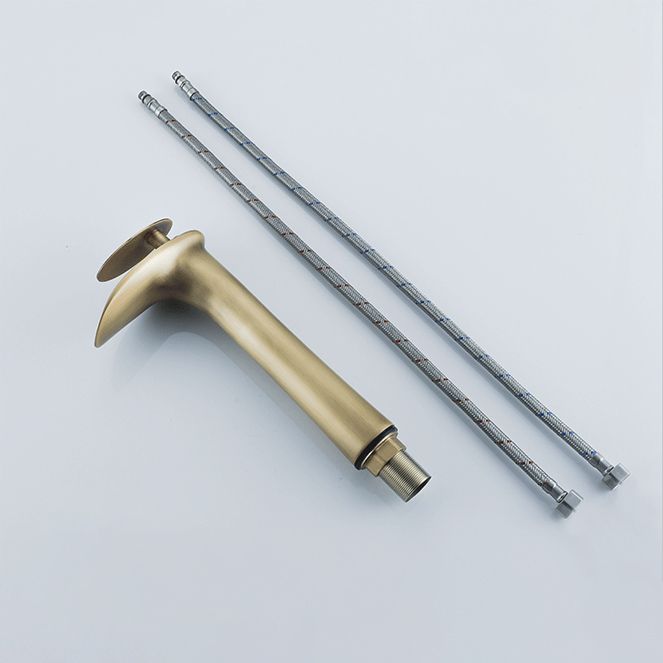 Farmhouse Wide Spread Bathroom Faucet Brass Lever Lavatory Faucet Clearhalo 'Bathroom Remodel & Bathroom Fixtures' 'Bathroom Sink Faucets' 'Bathroom Sinks & Faucet Components' 'bathroom_sink_faucets' 'Home Improvement' 'home_improvement' 'home_improvement_bathroom_sink_faucets' 1200x1200_9dbddd61-b485-496a-8e4e-f853a1cb35f4