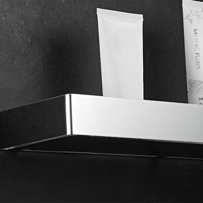 Modern Bathroom Accessories Hardware Set Bath Shelf Bathroom Accessory Kit Clearhalo 'Bathroom Hardware Sets' 'Bathroom Hardware' 'Bathroom Remodel & Bathroom Fixtures' 'bathroom_hardware_sets' 'Home Improvement' 'home_improvement' 'home_improvement_bathroom_hardware_sets' 1200x1200_9dc80de7-9523-47e0-885a-cfdfd0fe52e2