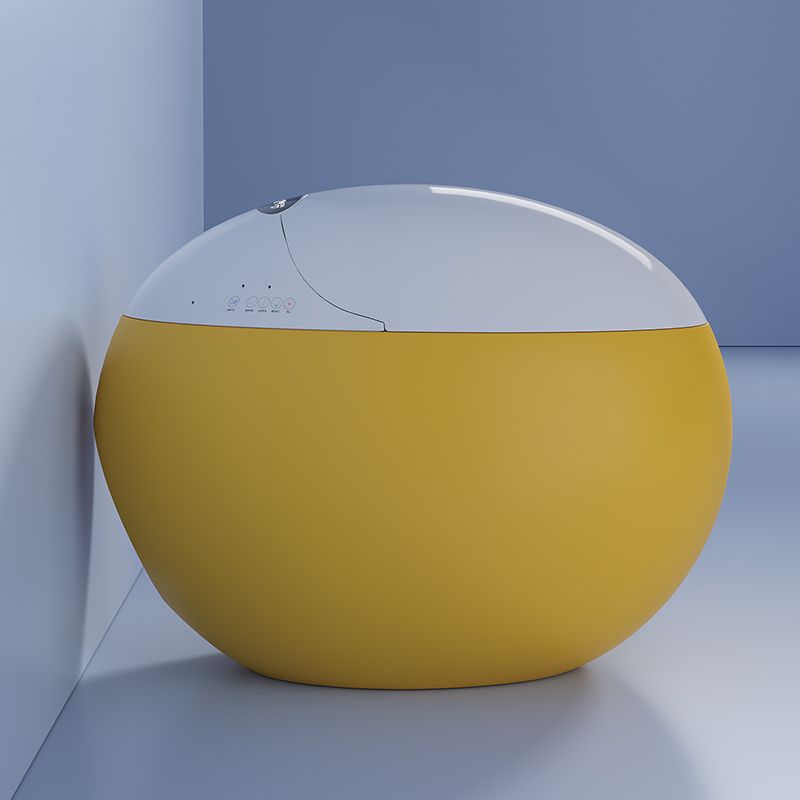 Round Ceramic Deodorizing Floor Standing Bidet with Heated Seat Clearhalo 'Bathroom Remodel & Bathroom Fixtures' 'Bidets' 'Home Improvement' 'home_improvement' 'home_improvement_bidets' 'Toilets & Bidets' 1200x1200_9dd86e48-6ae9-4275-ad9f-6fbc28f288fc