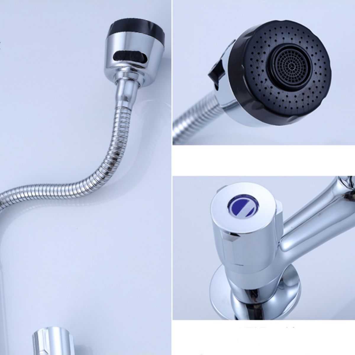 Modern Pull down Faucet Two Handles Pot Filler High Arc Profile Filler Clearhalo 'Home Improvement' 'home_improvement' 'home_improvement_kitchen_faucets' 'Kitchen Faucets' 'Kitchen Remodel & Kitchen Fixtures' 'Kitchen Sinks & Faucet Components' 'kitchen_faucets' 1200x1200_9de1c2be-e1e8-4302-8d4e-664738d7e540