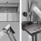 Modern Style Shower System Copper Spot Resist Wall Mounted Shower System Clearhalo 'Bathroom Remodel & Bathroom Fixtures' 'Home Improvement' 'home_improvement' 'home_improvement_shower_faucets' 'Shower Faucets & Systems' 'shower_faucets' 'Showers & Bathtubs Plumbing' 'Showers & Bathtubs' 1200x1200_9e4eef5a-5ad0-4047-a3df-f580a659dfdf