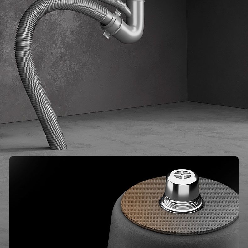 Contemporary Style Round Kitchen Sink Stainless Steel Kitchen Sink Clearhalo 'Home Improvement' 'home_improvement' 'home_improvement_kitchen_sinks' 'Kitchen Remodel & Kitchen Fixtures' 'Kitchen Sinks & Faucet Components' 'Kitchen Sinks' 'kitchen_sinks' 1200x1200_9e5b9b15-a31d-431f-8dc3-865a8d3f5dc8