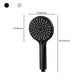 ABS Plastic Handheld Shower Head High Flow 5-Spray Patterns Wall-Mount Showerhead Clearhalo 'Bathroom Remodel & Bathroom Fixtures' 'Home Improvement' 'home_improvement' 'home_improvement_shower_heads' 'Shower Heads' 'shower_heads' 'Showers & Bathtubs Plumbing' 'Showers & Bathtubs' 1200x1200_9e6b6314-2ff6-4861-bc0c-c4f2a60ea4d3