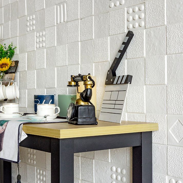 Home Indoor Wall Panel 3D Print Bricks Peel and Stick Wall Paneling Clearhalo 'Flooring 'Home Improvement' 'home_improvement' 'home_improvement_wall_paneling' 'Wall Paneling' 'wall_paneling' 'Walls & Ceilings' Walls and Ceiling' 1200x1200_9e90d428-f0dc-4d33-b0c2-ffdde17b7ff2