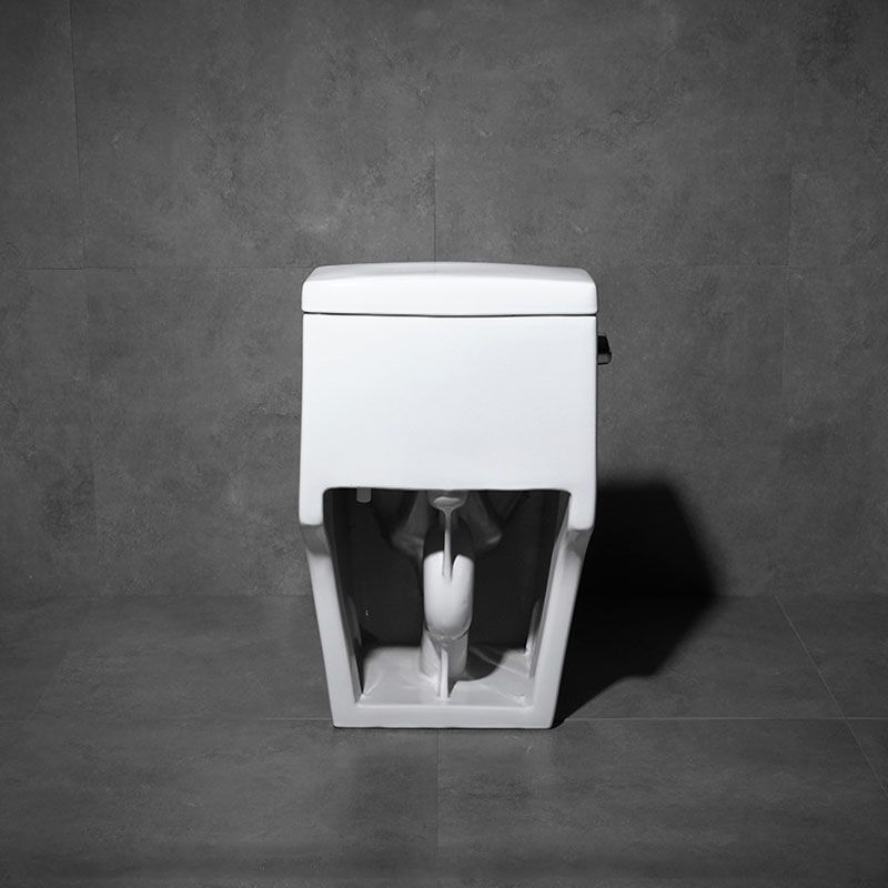 White Ceramic Floor Toilet Elongated One Piece Toilet with Glazed Surface Clearhalo 'Bathroom Remodel & Bathroom Fixtures' 'Home Improvement' 'home_improvement' 'home_improvement_toilets' 'Toilets & Bidets' 'Toilets' 1200x1200_9ea5156e-dc6d-4ded-96ea-13041ce6dbab