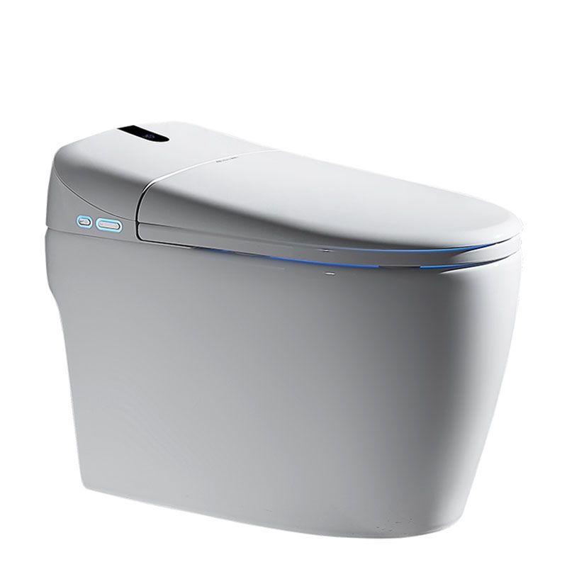 Electronic Toilet Elongated Floor Standing Bidet with Warm Air Dryer Clearhalo 'Bathroom Remodel & Bathroom Fixtures' 'Bidets' 'Home Improvement' 'home_improvement' 'home_improvement_bidets' 'Toilets & Bidets' 1200x1200_9ea70f96-3d24-4ae2-8ea3-d803aa458d44