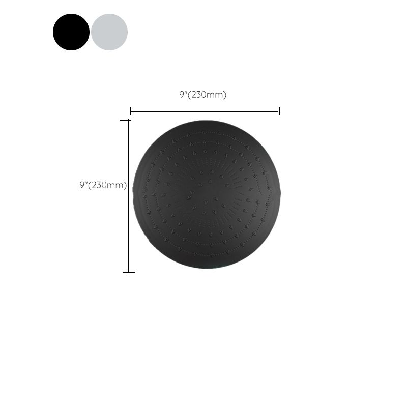 Modern Rectangle Shower Head Combo Standard Spray Pattern with Handheld Shower Head Clearhalo 'Bathroom Remodel & Bathroom Fixtures' 'Home Improvement' 'home_improvement' 'home_improvement_shower_heads' 'Shower Heads' 'shower_heads' 'Showers & Bathtubs Plumbing' 'Showers & Bathtubs' 1200x1200_9eb54824-433d-440b-b101-eb69ca27495d