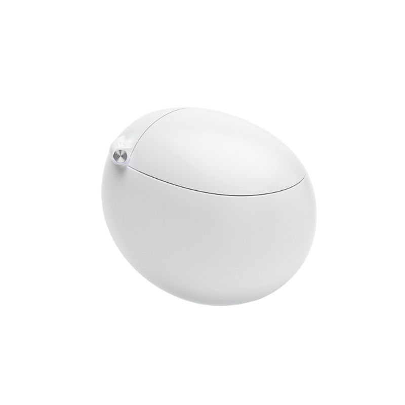 Contemporary Round White Heated Seat Warm Air Dryer Smart Toilet Clearhalo 'Bathroom Remodel & Bathroom Fixtures' 'Bidets' 'Home Improvement' 'home_improvement' 'home_improvement_bidets' 'Toilets & Bidets' 1200x1200_9eb766ee-4859-44e8-bedc-9e4a7a1907c4