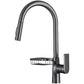 Modern Pull down Standard Kitchen Faucet Single Handle Faucet with Pull out Sprayer Clearhalo 'Home Improvement' 'home_improvement' 'home_improvement_kitchen_faucets' 'Kitchen Faucets' 'Kitchen Remodel & Kitchen Fixtures' 'Kitchen Sinks & Faucet Components' 'kitchen_faucets' 1200x1200_9ecf88d7-9bab-4359-8701-912d202a0c05