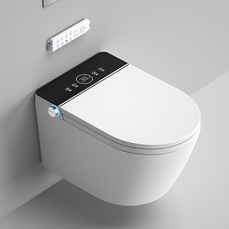 Modern Rectangle Stain Resistant Wall Mounted Bidet with Temperature Control Clearhalo 'Bathroom Remodel & Bathroom Fixtures' 'Bidets' 'Home Improvement' 'home_improvement' 'home_improvement_bidets' 'Toilets & Bidets' 1200x1200_9eff1e98-2ade-4283-b79c-649cfdc660bb
