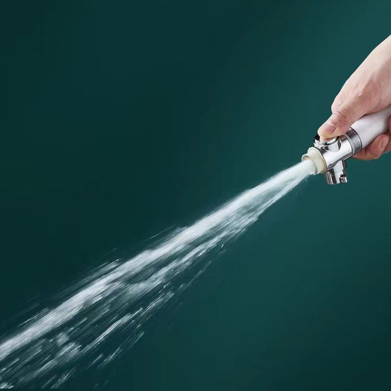 Adjustable Shower Head Modern Round Shower Combo with Single Setting Clearhalo 'Bathroom Remodel & Bathroom Fixtures' 'Home Improvement' 'home_improvement' 'home_improvement_shower_heads' 'Shower Heads' 'shower_heads' 'Showers & Bathtubs Plumbing' 'Showers & Bathtubs' 1200x1200_9f07c176-a5fb-43b8-9462-3f1552160b54