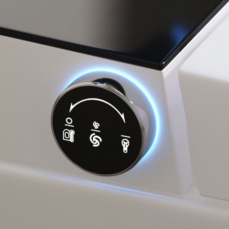 Contemporary Floor Mount Bidet Elongated Smart Bidet with Heated Seat Clearhalo 'Bathroom Remodel & Bathroom Fixtures' 'Bidets' 'Home Improvement' 'home_improvement' 'home_improvement_bidets' 'Toilets & Bidets' 1200x1200_9f144ebd-d863-40ff-b662-5c7140148ce2