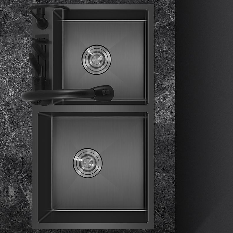 Classic Style Kitchen Sink Drop-In Stainless Steel Kitchen Double Sink Clearhalo 'Home Improvement' 'home_improvement' 'home_improvement_kitchen_sinks' 'Kitchen Remodel & Kitchen Fixtures' 'Kitchen Sinks & Faucet Components' 'Kitchen Sinks' 'kitchen_sinks' 1200x1200_9f14e2c4-e423-4a50-bb61-fc868916226a