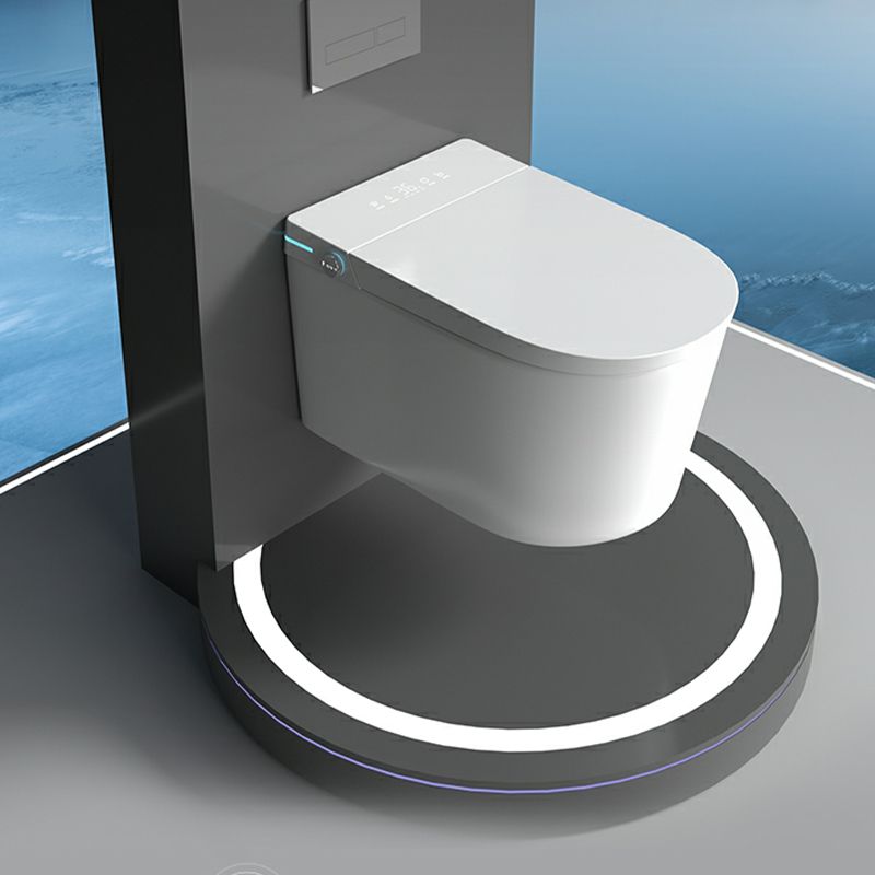 Contemporary Antimicrobial Wall Hung Toilet Set with Temperature Control Clearhalo 'Bathroom Remodel & Bathroom Fixtures' 'Bidets' 'Home Improvement' 'home_improvement' 'home_improvement_bidets' 'Toilets & Bidets' 1200x1200_9f1ea5e0-6d18-4c36-81a8-bf490efb2156