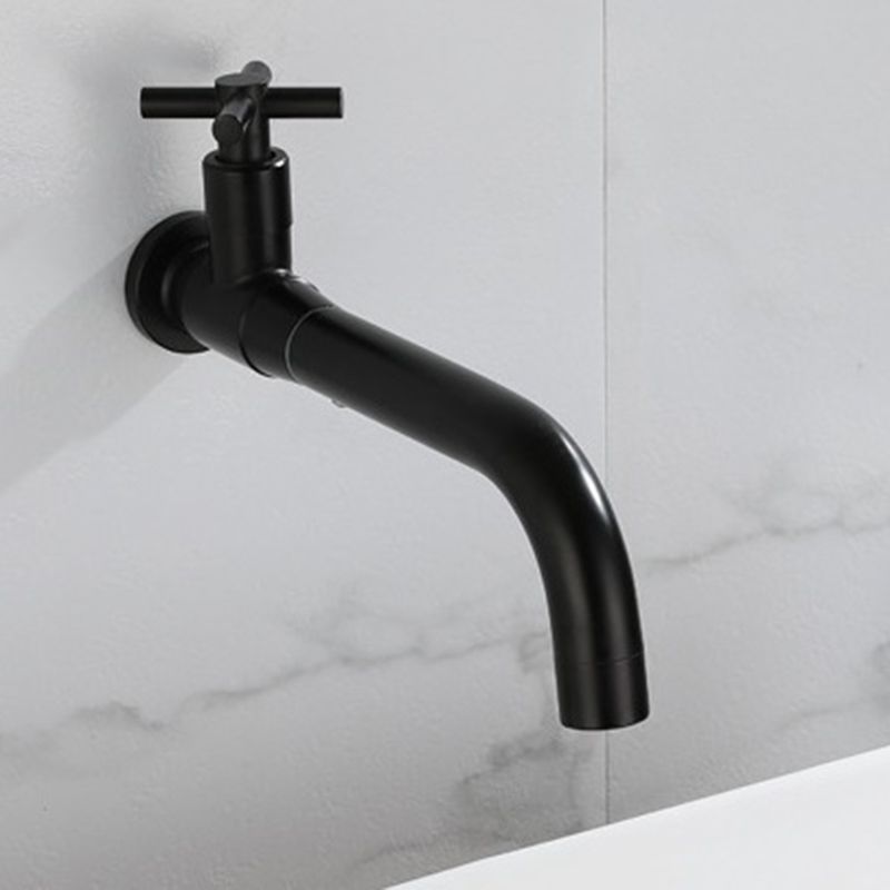 Modern 1-Handle Bathroom Sink Faucet 1 Hole Wall Mounted Bathroom Faucet Clearhalo 'Bathroom Remodel & Bathroom Fixtures' 'Bathroom Sink Faucets' 'Bathroom Sinks & Faucet Components' 'bathroom_sink_faucets' 'Home Improvement' 'home_improvement' 'home_improvement_bathroom_sink_faucets' 1200x1200_9f48fc6a-62ca-4e21-95fd-cd4179600335