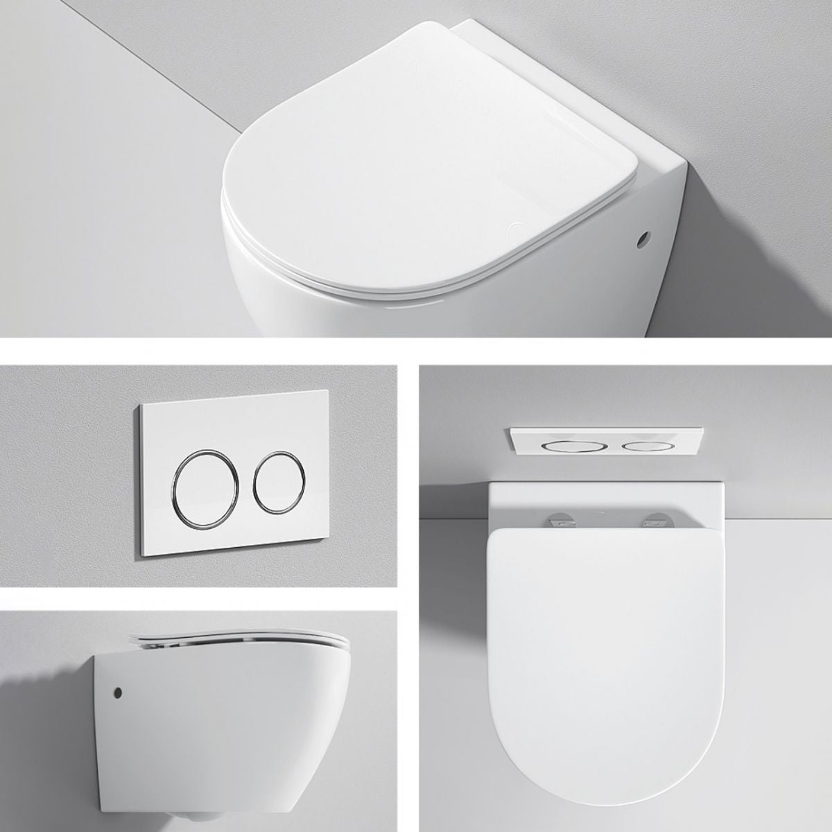 Contemporary Flush Toilet One Piece Toilet Wall Mount Porcelain Urine Toilet Clearhalo 'Bathroom Remodel & Bathroom Fixtures' 'Home Improvement' 'home_improvement' 'home_improvement_toilets' 'Toilets & Bidets' 'Toilets' 1200x1200_9f4be54e-2230-4c92-8584-7b77641ee53e