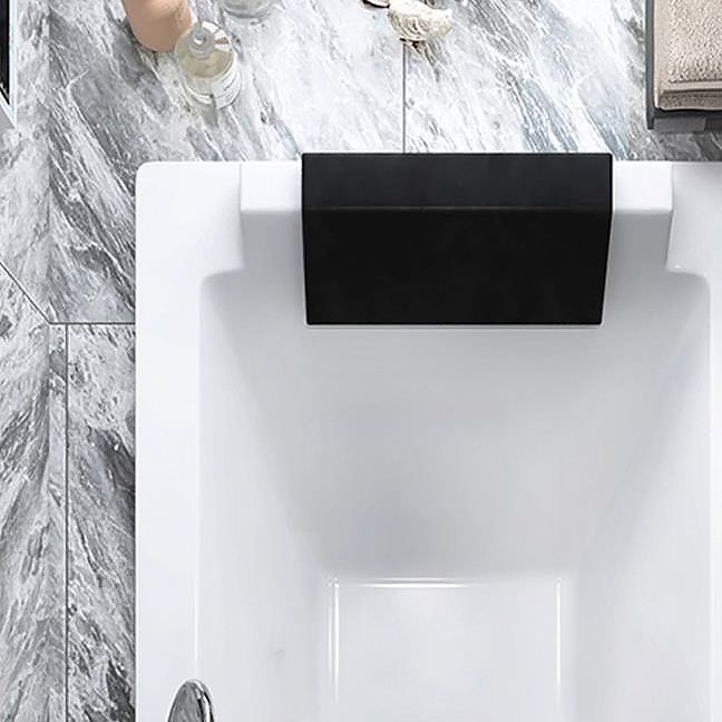 Drop-in White Bath Modern Soaking Acrylic Rectangular Bathtub Clearhalo 'Bathroom Remodel & Bathroom Fixtures' 'Bathtubs' 'Home Improvement' 'home_improvement' 'home_improvement_bathtubs' 'Showers & Bathtubs' 1200x1200_9f51d83c-c02a-46a4-8a4f-a5b410adf0a4