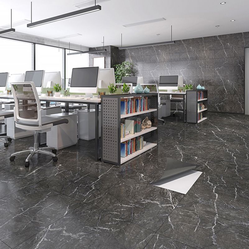Water Resistant Plastic Floor Stone Look Square Edge Floor Tile Clearhalo 'Flooring 'Home Improvement' 'home_improvement' 'home_improvement_vinyl_flooring' 'Vinyl Flooring' 'vinyl_flooring' Walls and Ceiling' 1200x1200_9f539043-690e-4103-bf9c-9731b815221c