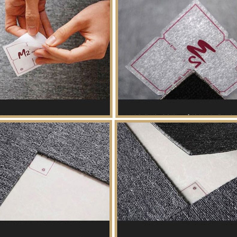 Modern Carpet Tiles Self Adhesive Level Loop Fire Resistant Tiles and Carpet Clearhalo 'Carpet Tiles & Carpet Squares' 'carpet_tiles_carpet_squares' 'Flooring 'Home Improvement' 'home_improvement' 'home_improvement_carpet_tiles_carpet_squares' Walls and Ceiling' 1200x1200_9fec804c-77c6-434e-aca1-ed834f509def