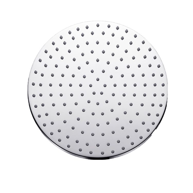 Metal Shower Head Combo Contemporary Round Fixed Shower Head for Bathroom Clearhalo 'Bathroom Remodel & Bathroom Fixtures' 'Home Improvement' 'home_improvement' 'home_improvement_shower_heads' 'Shower Heads' 'shower_heads' 'Showers & Bathtubs Plumbing' 'Showers & Bathtubs' 1200x1200_a009a936-dc52-46e3-9933-e4891a43d195