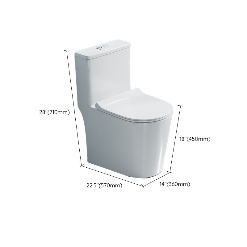 Modern 1-Piece Toilet Bowl Floor Mounted White Urine Toilet for Bathroom Clearhalo 'Bathroom Remodel & Bathroom Fixtures' 'Home Improvement' 'home_improvement' 'home_improvement_toilets' 'Toilets & Bidets' 'Toilets' 1200x1200_a01bf946-7e52-4727-95dd-d87f16ad78a9