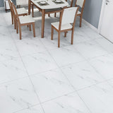 Home Vinyl Flooring Peel and Stick Marble Print Square PVC Flooring for Living Room Clearhalo 'Flooring 'Home Improvement' 'home_improvement' 'home_improvement_vinyl_flooring' 'Vinyl Flooring' 'vinyl_flooring' Walls and Ceiling' 1200x1200_a024f659-7fee-4c0c-8787-149549ada093