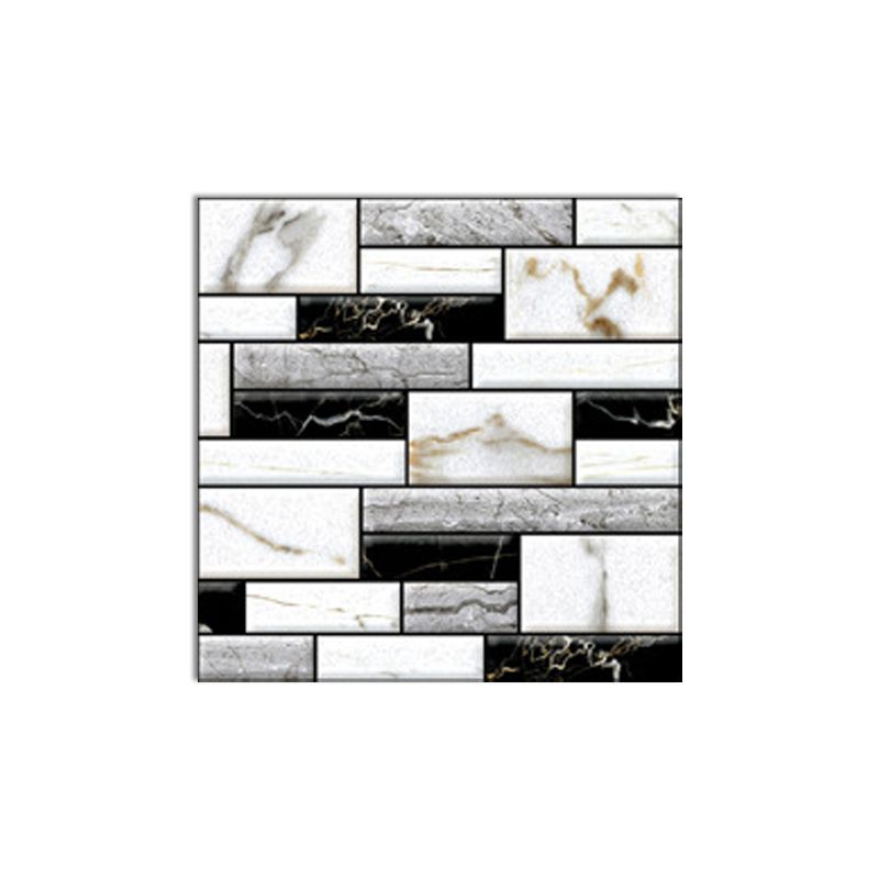 Tile-Peel & Stick Rectangle Waterproof Plastic Peel & Stick Subway Tile for Shower 2-Pack Clearhalo 'Flooring 'Home Improvement' 'home_improvement' 'home_improvement_peel_stick_blacksplash' 'Peel & Stick Backsplash Tile' 'peel_stick_blacksplash' 'Walls & Ceilings' Walls and Ceiling' 1200x1200_a0256c68-63ed-496c-9fe8-e722072c038a