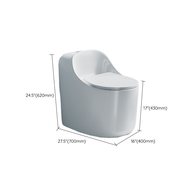 Modern 1-Piece Toilet Bowl Floor Mounted White Urine Toilet for Bathroom Clearhalo 'Bathroom Remodel & Bathroom Fixtures' 'Home Improvement' 'home_improvement' 'home_improvement_toilets' 'Toilets & Bidets' 'Toilets' 1200x1200_a03562a1-969f-45ff-b13d-e145fd39b421