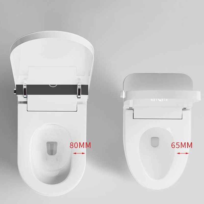 Modern Porcelain Floor Mounted Flush Toilet One Piece Toilet Siphon Jet Toilet Clearhalo 'Bathroom Remodel & Bathroom Fixtures' 'Home Improvement' 'home_improvement' 'home_improvement_toilets' 'Toilets & Bidets' 'Toilets' 1200x1200_a037b9c1-afe7-46d5-b799-fcee18f39b6a