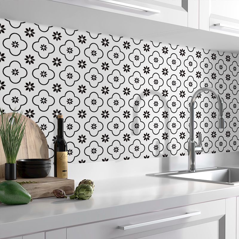 Rectangular Water-resistant Tile PVC Singular Peel & Stick Tile for Backsplash Wall Clearhalo 'Flooring 'Home Improvement' 'home_improvement' 'home_improvement_peel_stick_blacksplash' 'Peel & Stick Backsplash Tile' 'peel_stick_blacksplash' 'Walls & Ceilings' Walls and Ceiling' 1200x1200_a072e10a-7a61-4ba1-8e58-fb80393f71ac