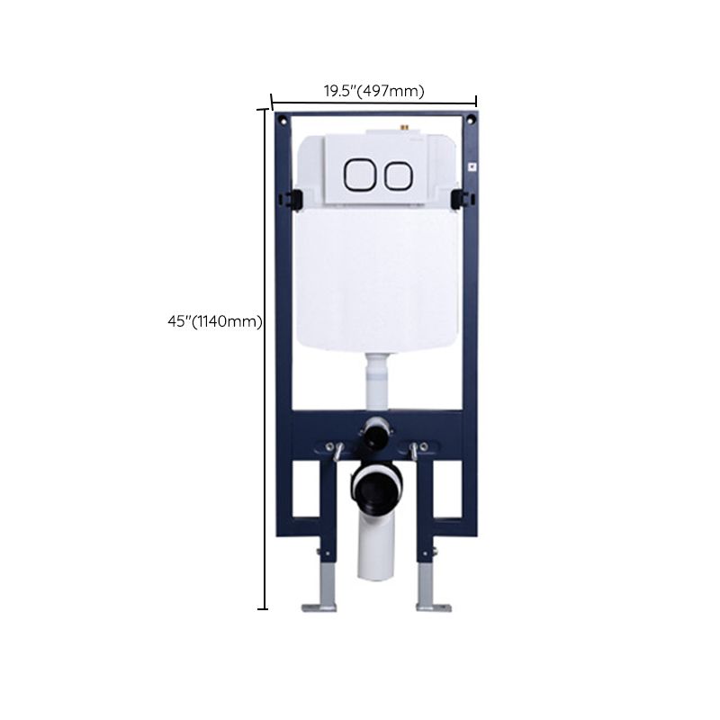 Contemporary Wall Mount Toilet Bowl White Seat Included Urine Toilet for Bathroom Clearhalo 'Bathroom Remodel & Bathroom Fixtures' 'Home Improvement' 'home_improvement' 'home_improvement_toilets' 'Toilets & Bidets' 'Toilets' 1200x1200_a07b6543-147f-4404-8dfc-004e6685c29c