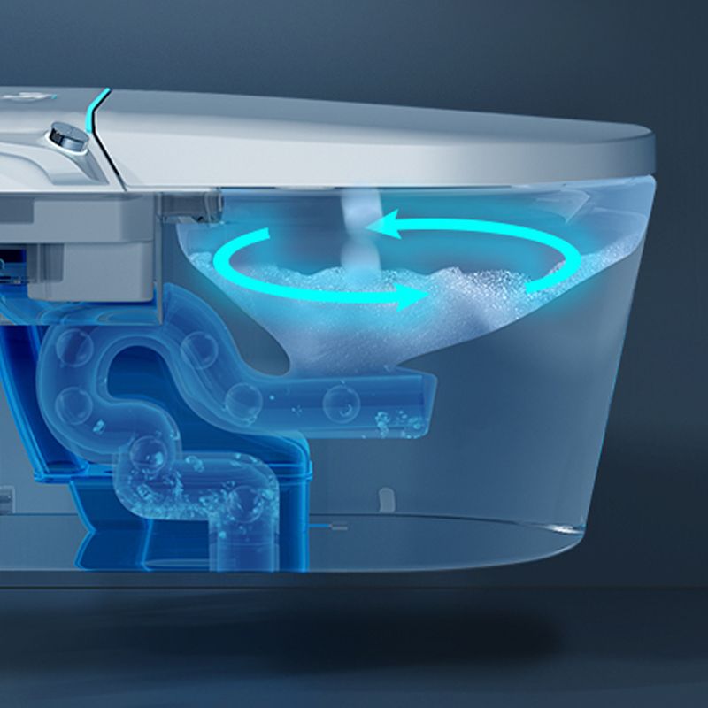 Contemporary White Wall Mounted Bidet Horizontal Ceramic with Bidet And Seat Clearhalo 'Bathroom Remodel & Bathroom Fixtures' 'Bidets' 'Home Improvement' 'home_improvement' 'home_improvement_bidets' 'Toilets & Bidets' 1200x1200_a08f8e0e-0284-4e74-97a5-5cfa016882e7