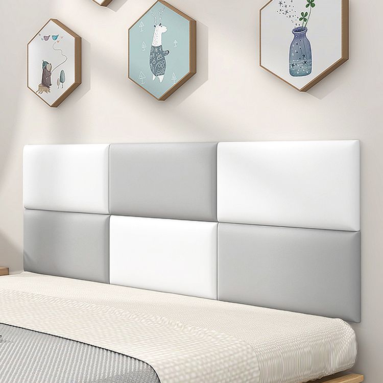 Contemporary Upholstered Wall Covering Paneling Smooth Wall Interior Plank Clearhalo 'Flooring 'Home Improvement' 'home_improvement' 'home_improvement_wall_paneling' 'Wall Paneling' 'wall_paneling' 'Walls & Ceilings' Walls and Ceiling' 1200x1200_a0c2644f-65d4-4d3f-be2a-8453ff5f9210