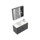 Glam Single Sink Vanity Wall Mount Metal Base Rectangular Bath Vanity Clearhalo 'Bathroom Remodel & Bathroom Fixtures' 'Bathroom Vanities' 'bathroom_vanities' 'Home Improvement' 'home_improvement' 'home_improvement_bathroom_vanities' 1200x1200_a0d740da-c313-4e0c-ac50-a35a787d12e5