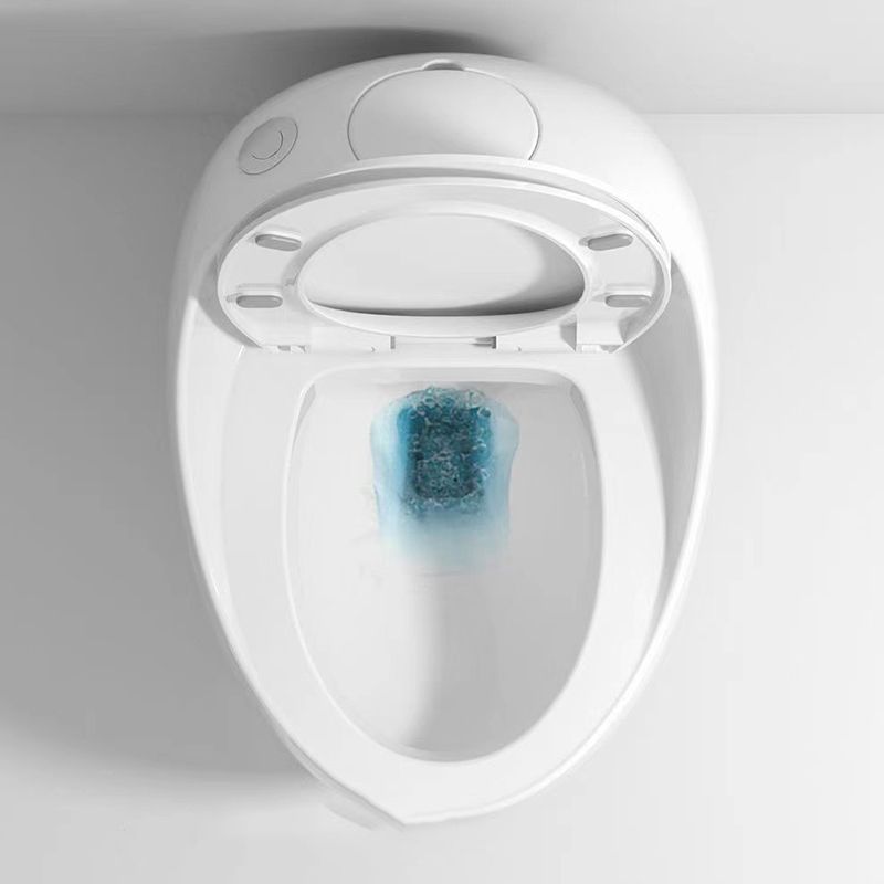 Modern Skirted One Piece Toilet Floor Mounted Flush Toilet with Toilet Seat Clearhalo 'Bathroom Remodel & Bathroom Fixtures' 'Home Improvement' 'home_improvement' 'home_improvement_toilets' 'Toilets & Bidets' 'Toilets' 1200x1200_a0e3bc9a-4c72-419a-8618-e395a5e8c440