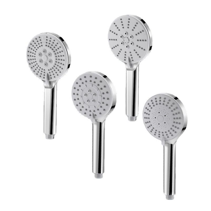 Contemporary Hand Shower Metal Shower Head with Adjustable Spray Pattern Clearhalo 'Bathroom Remodel & Bathroom Fixtures' 'Home Improvement' 'home_improvement' 'home_improvement_shower_heads' 'Shower Heads' 'shower_heads' 'Showers & Bathtubs Plumbing' 'Showers & Bathtubs' 1200x1200_a0e5874c-f715-4da1-90b9-d38a0939ced3
