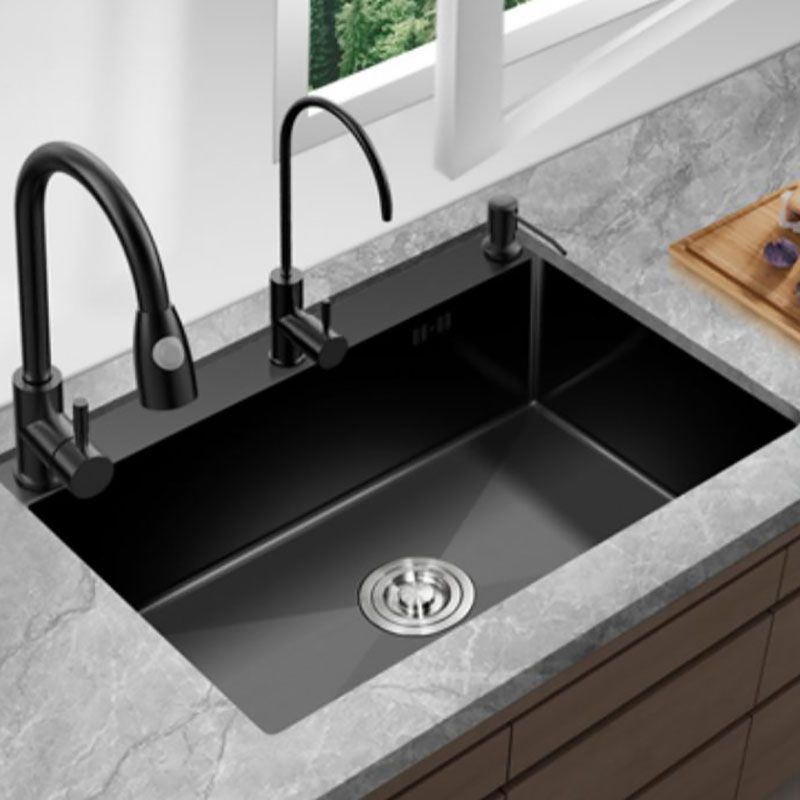 Kitchen Sink Noise-cancelling Design Stainless Steel Drop-In Kitchen Sink with Faucet Clearhalo 'Home Improvement' 'home_improvement' 'home_improvement_kitchen_sinks' 'Kitchen Remodel & Kitchen Fixtures' 'Kitchen Sinks & Faucet Components' 'Kitchen Sinks' 'kitchen_sinks' 1200x1200_a0eb5999-9d41-45ca-a40d-6f6368ba9101