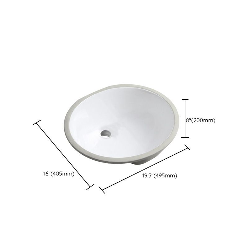 Contemporary Round Wash Stand Ceramic Undermount Bathroom Sink Clearhalo 'Bathroom Remodel & Bathroom Fixtures' 'Bathroom Sinks & Faucet Components' 'Bathroom Sinks' 'bathroom_sink' 'Home Improvement' 'home_improvement' 'home_improvement_bathroom_sink' 1200x1200_a0f9a75a-a49a-40fb-8a84-e23e1ac32488