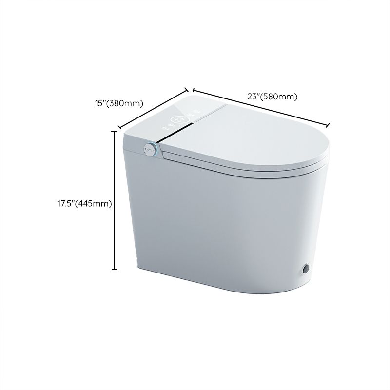 White Elongated Antimicrobial Floor Mount Bidet with Remote Control Included Clearhalo 'Bathroom Remodel & Bathroom Fixtures' 'Bidets' 'Home Improvement' 'home_improvement' 'home_improvement_bidets' 'Toilets & Bidets' 1200x1200_a0fcfe28-d9f0-4a49-b157-400ddc19aeaf