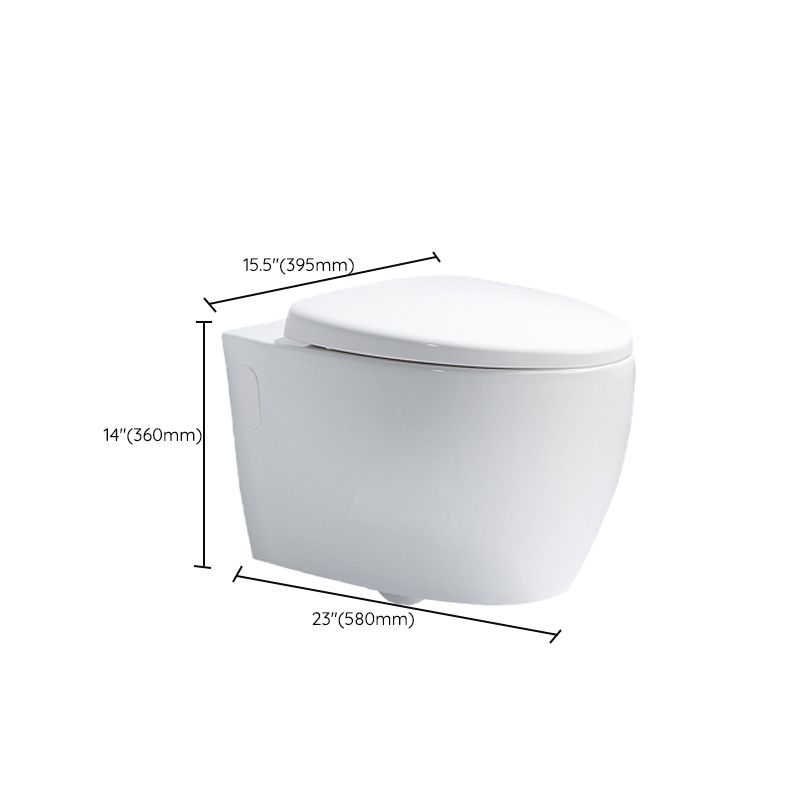 Modern White Flush Toilet Wall Mount Urine Toilet with Seat for Bathroom Clearhalo 'Bathroom Remodel & Bathroom Fixtures' 'Home Improvement' 'home_improvement' 'home_improvement_toilets' 'Toilets & Bidets' 'Toilets' 1200x1200_a11b3e39-9c32-471f-99a2-abee921f0387