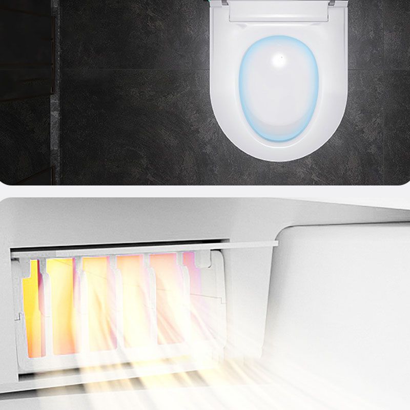 White Wall Mounted Bidet with Unlimited Warm Water and Heated Seat Clearhalo 'Bathroom Remodel & Bathroom Fixtures' 'Bidets' 'Home Improvement' 'home_improvement' 'home_improvement_bidets' 'Toilets & Bidets' 1200x1200_a11fbc24-3ffc-42e4-b3c8-eb8515d10165